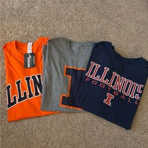 University of Illinois T-shirt bundle